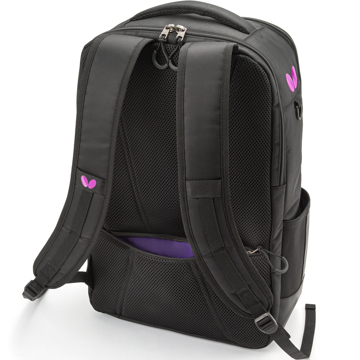 Butterfly Raffines Rucksack Bag: Rear View of the Rose Bag